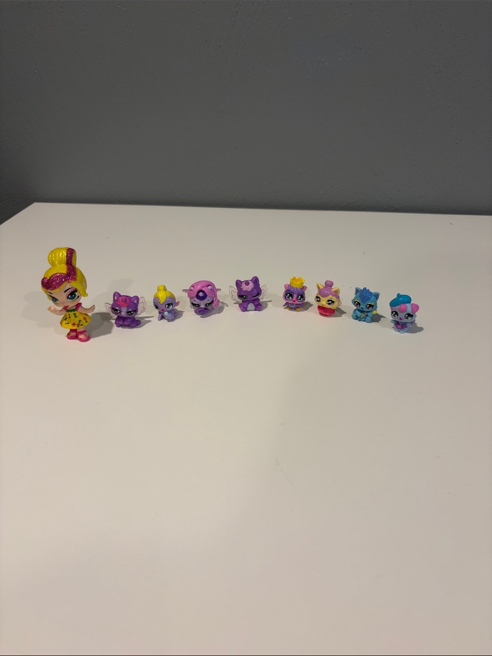 Hatchimals colleggtibles and 1 pixies royals figure lot